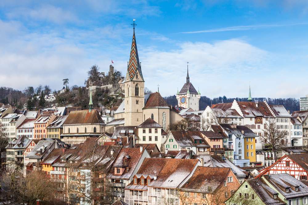Miasto Baden w Szwajcarii puzzle online