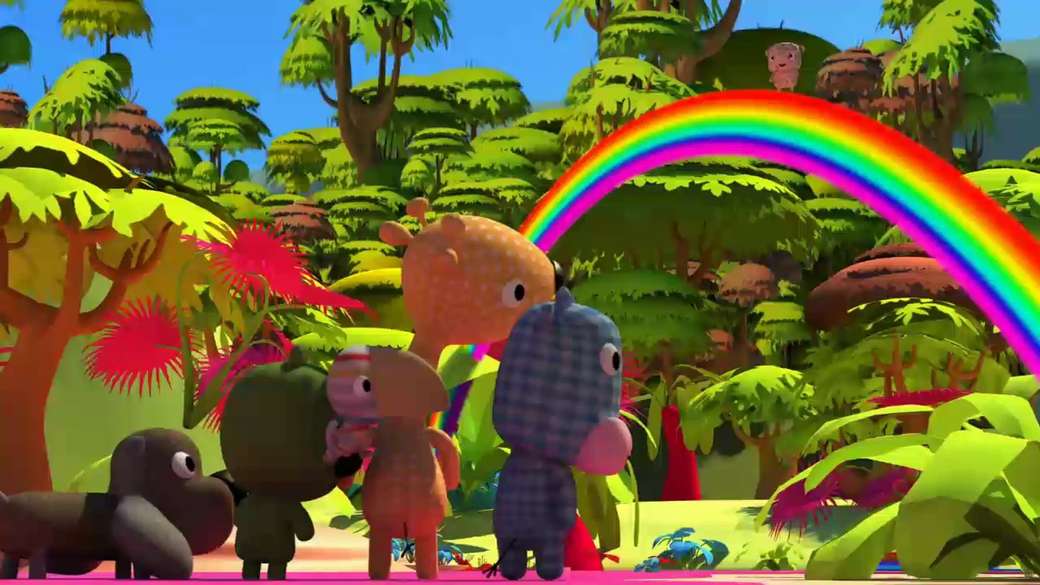 The Rag Troop (Rainbow Jungle) puzzle online
