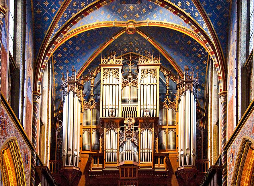 Марианско място за поклонение Кевелар орган пъзел
