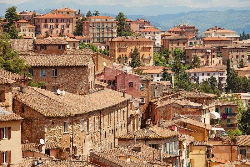 Pejzaż Perugia Włochy puzzle online