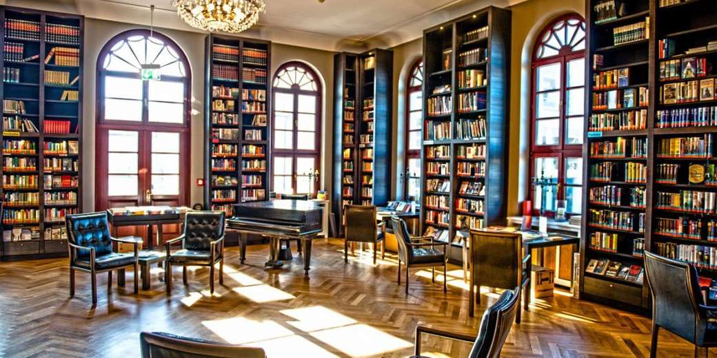 Biblioteka Norderney Island Conversationshaus puzzle online