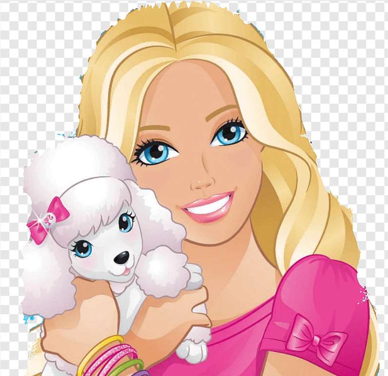 Barbie i szczeniak puzzle online