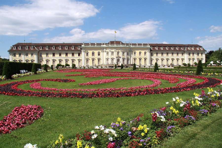 Pałac mieszkalny Ludwigsburg puzzle online