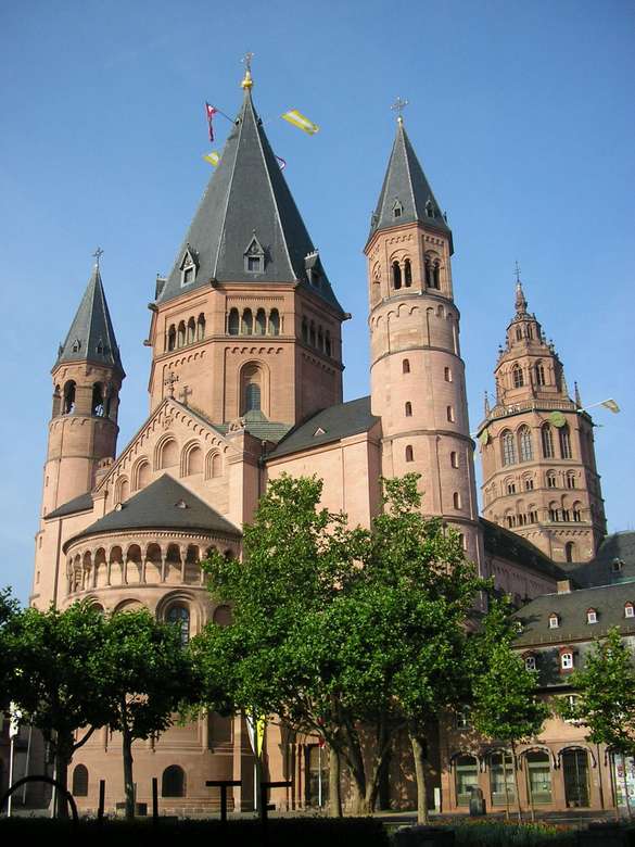 Mainzi székesegyház egyházmegye kirakós játék