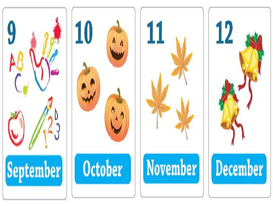 s jest na wrzesień, październik, listopad, grudzień puzzle online