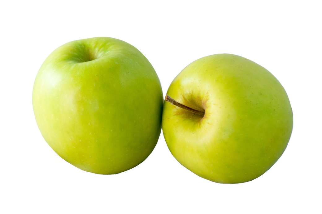 zielone jabłko puzzle online