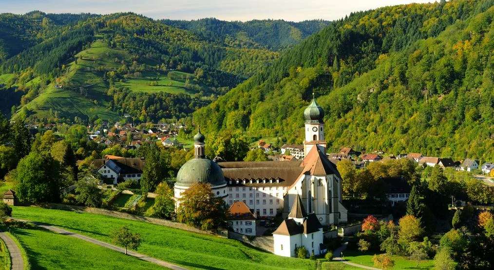 Klasztor św. Trudperta w Münstertal puzzle online