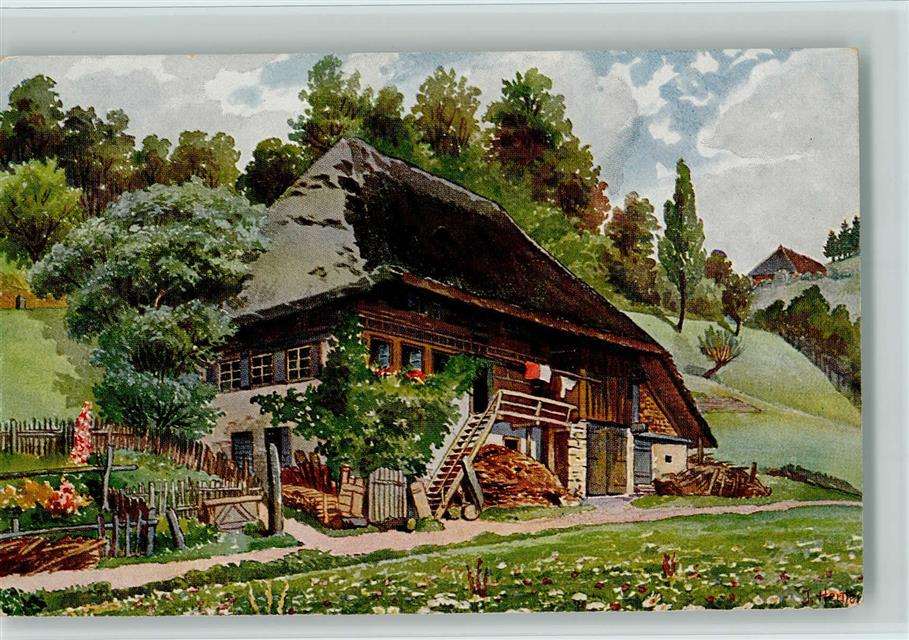 Stary dom w Czarnym Lesie puzzle online