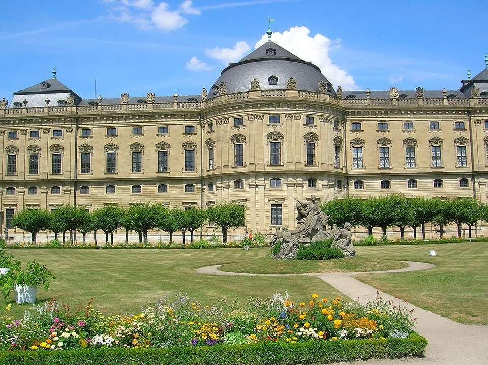 Zespół pałacowy Würzburg puzzle online