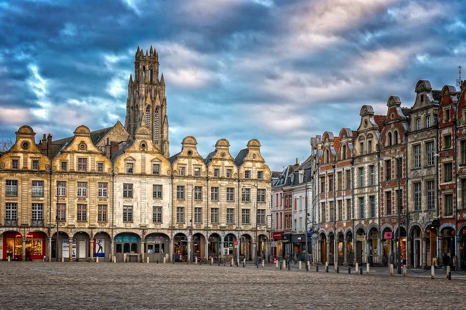 Arras w północnej Francji puzzle online