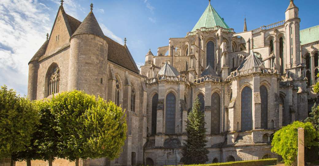 Katedra w Chartres we Francji puzzle online