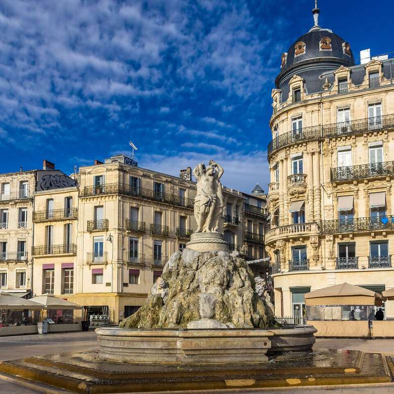 Montpellier na południu Francji puzzle online