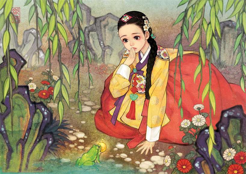 ೋ ღ The Frog Prince -Korean Art ೋ ღ puzzle online