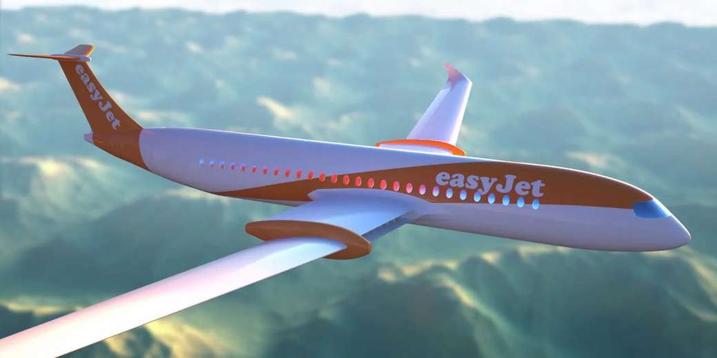 pierwszy elektryczny samolot pasażerski puzzle online