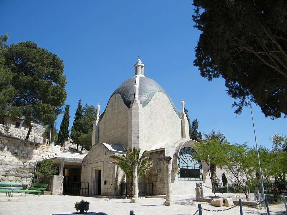 Dominit Flevit Church on the Mount of Olives Jerozolima puzzle online