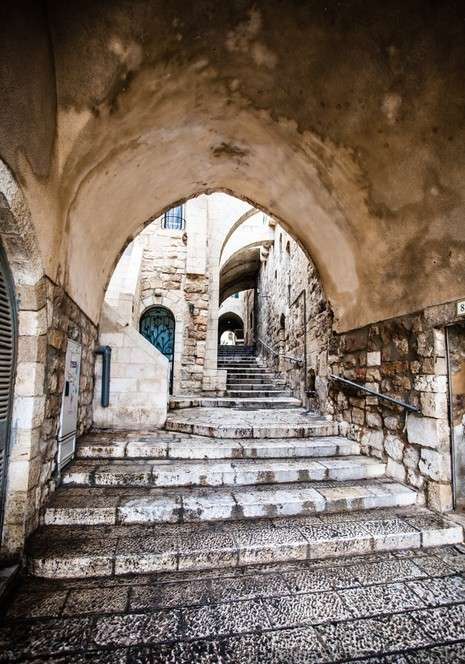 Dzielnica żydowska Starego Miasta w Jerozolimie puzzle online