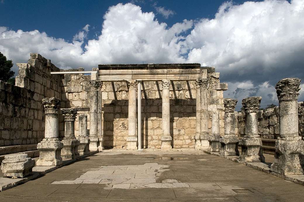 Kafarnaum w Galilei Izrael puzzle online