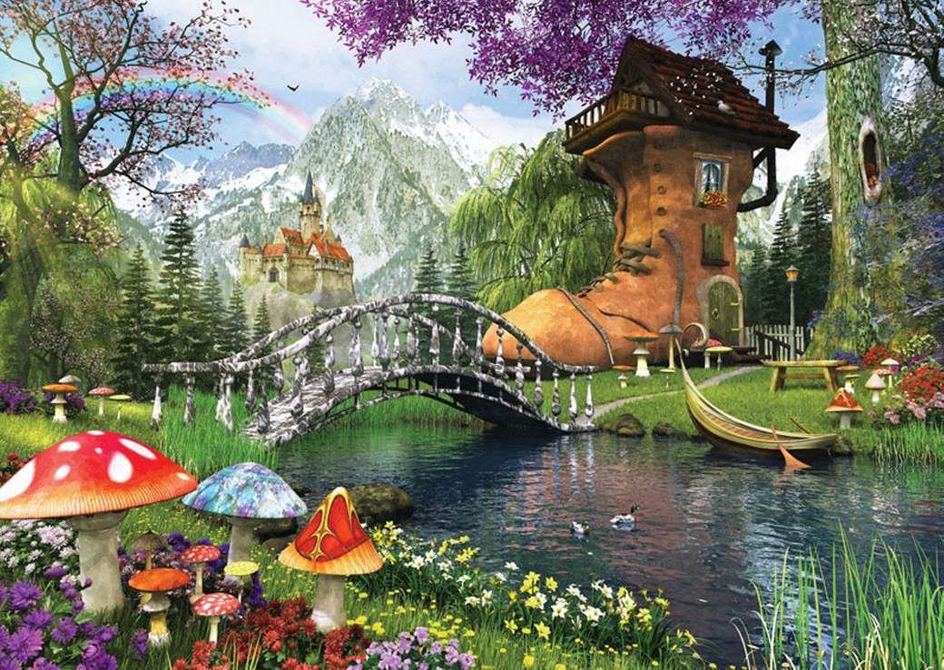 Dom w Fantasyland puzzle online