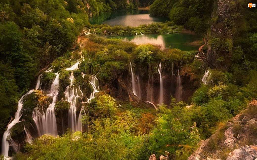 Wodospady Chorwacja puzzle online