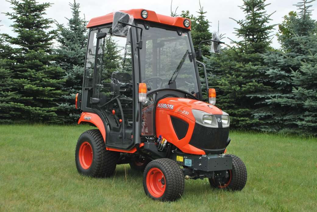 BX231 CAB PL - Traktor KUBOTA puzzle online