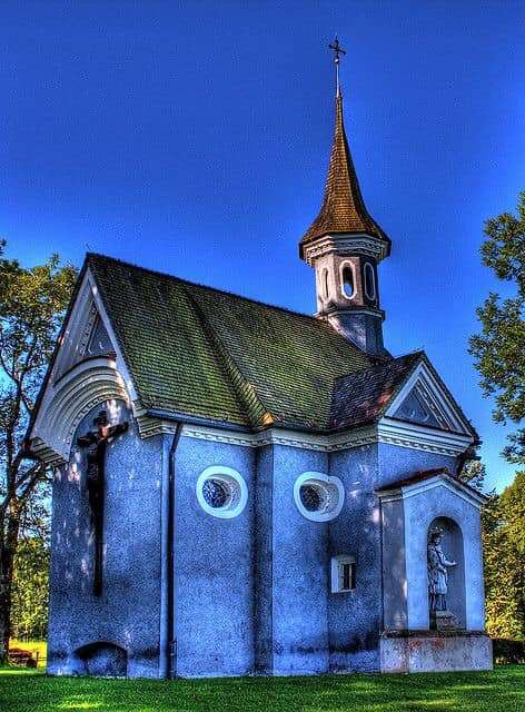 niebieska świątynia Herrenchiemsee, Niemcy puzzle