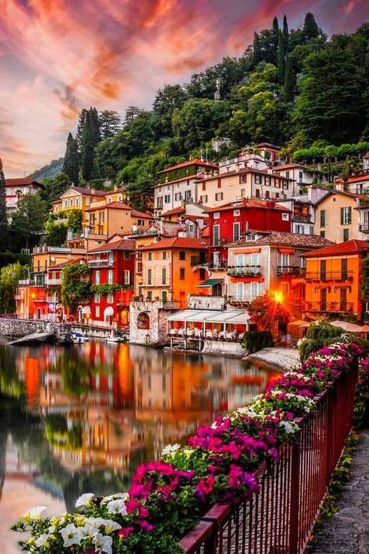 Wszystkie te piękne kolory Portofino, Włochy puzzle