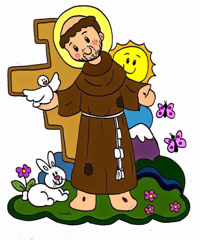 Święty Franciszek z Asyżu @icthusgjf puzzle online