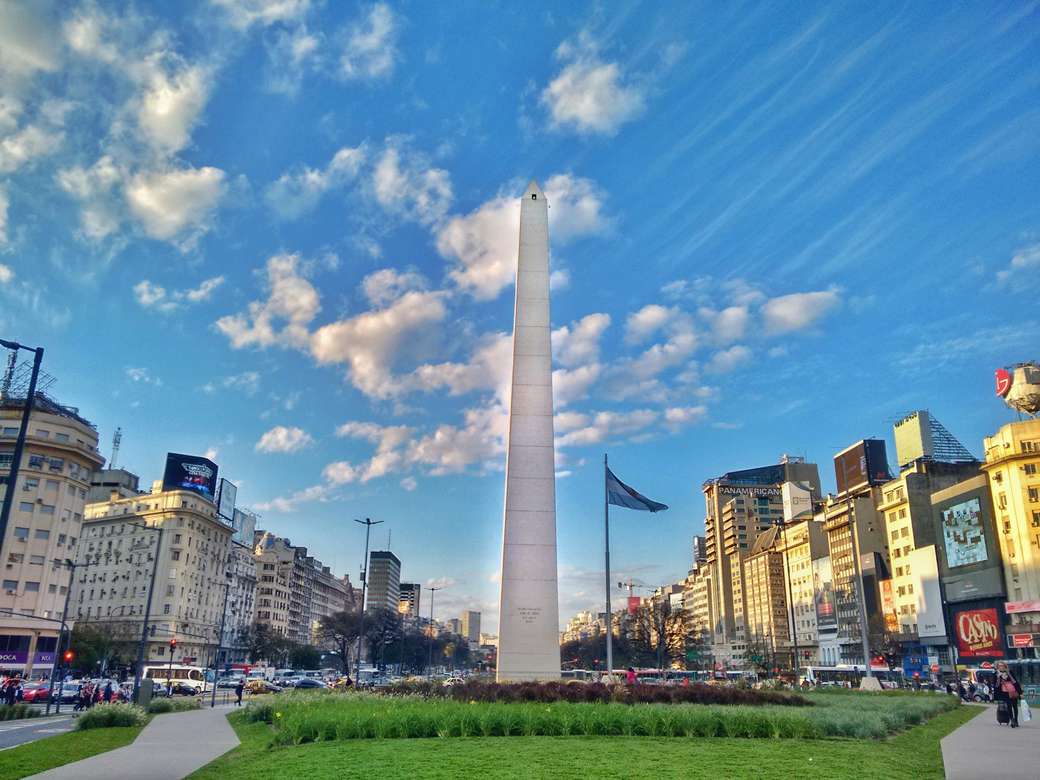 Obelisk w Buenos Aires puzzle online