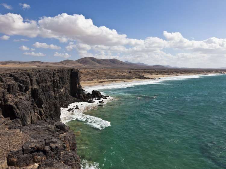 Krajobraz przybrzeżny Fuerteventura puzzle