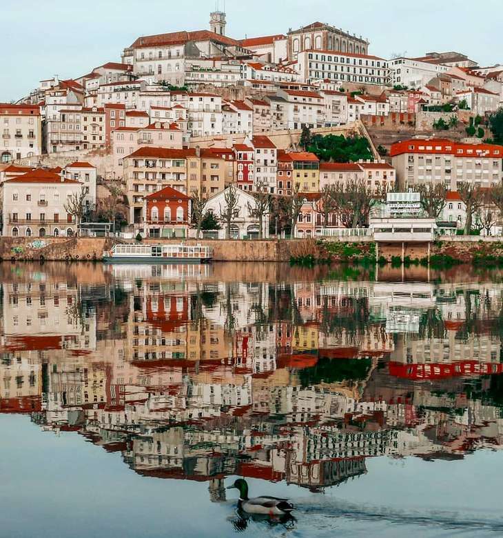 Miasto Coimbra w Portugalii puzzle online