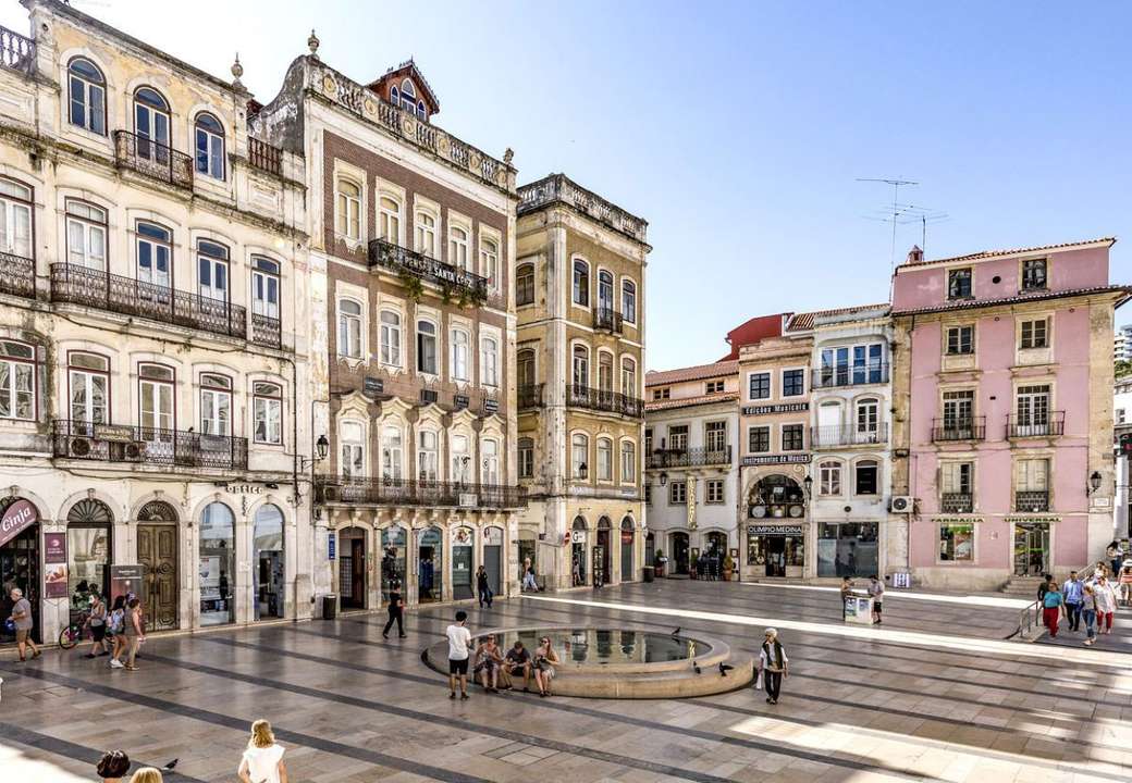 Miasto Coimbra w Portugalii puzzle online