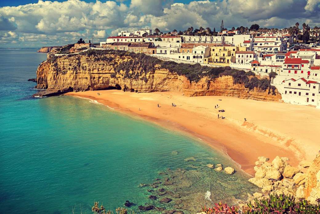 Nadmorskie miasto Faro Algarve puzzle online