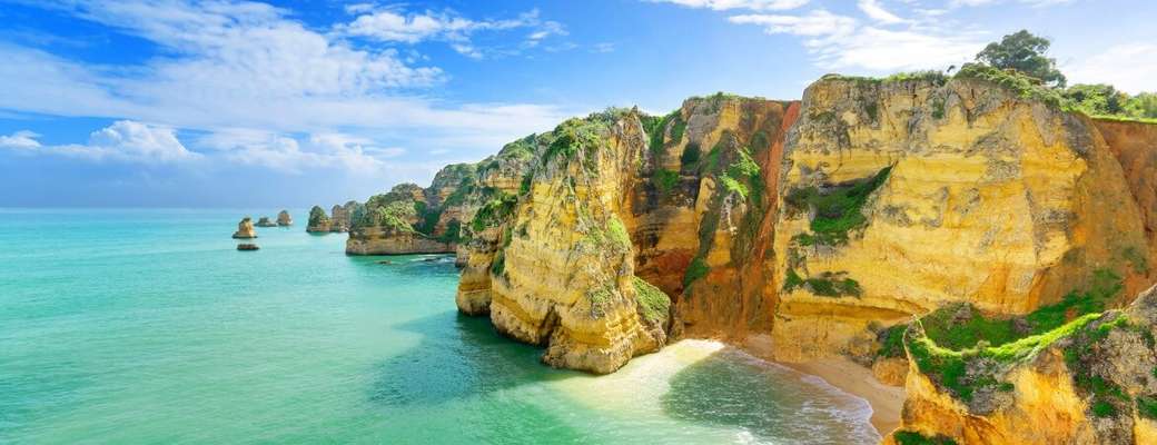 Portugalia Algarve nadmorski krajobraz puzzle online