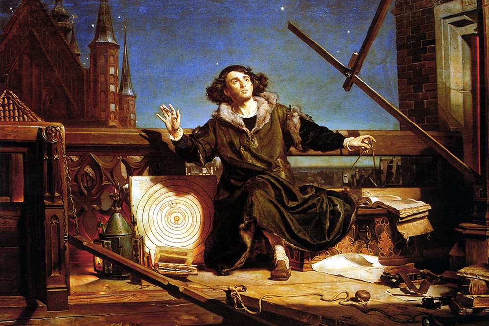 obraz-mikołaj Kopernik puzzle online