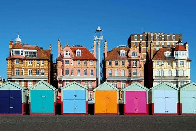 Brighton Beach Huts GB puzzle online
