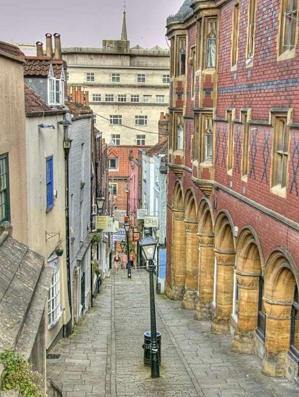 Miasto Bristol w Anglii puzzle online