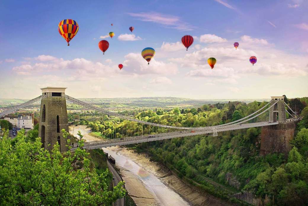 Międzynarodowy Festiwal Balonów w Bristolu puzzle online