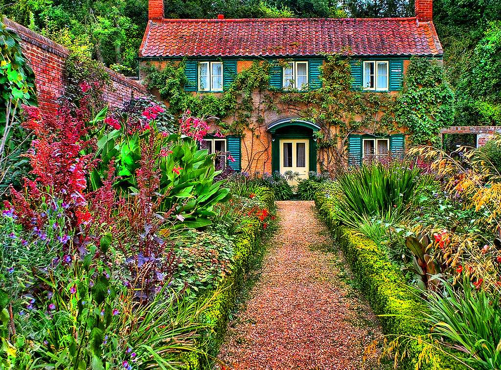 Ogród w Norfolk puzzle online