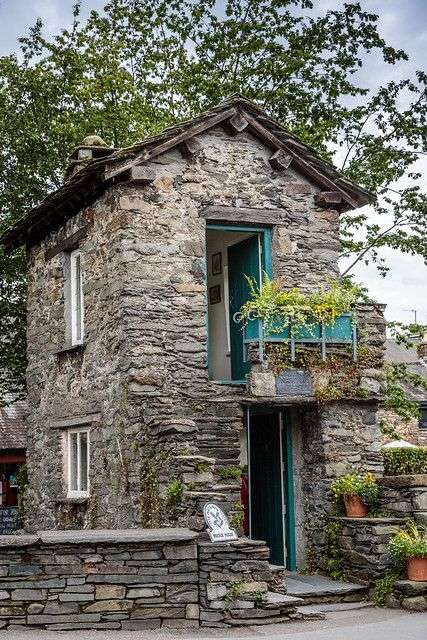 Bridge House Ambleside Lake District, Anglia puzzle online