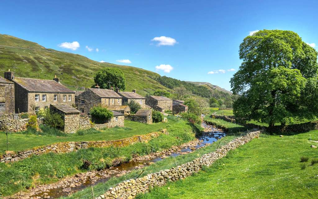 Yorkshire Dales w Anglii puzzle online