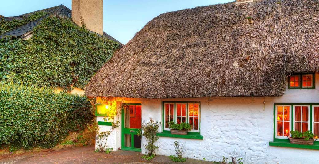 Malowniczy domek w Irlandii puzzle online