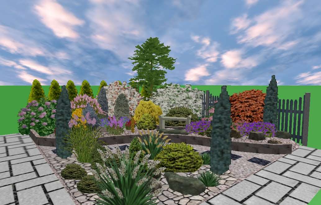 Piękne ogrody puzzle online