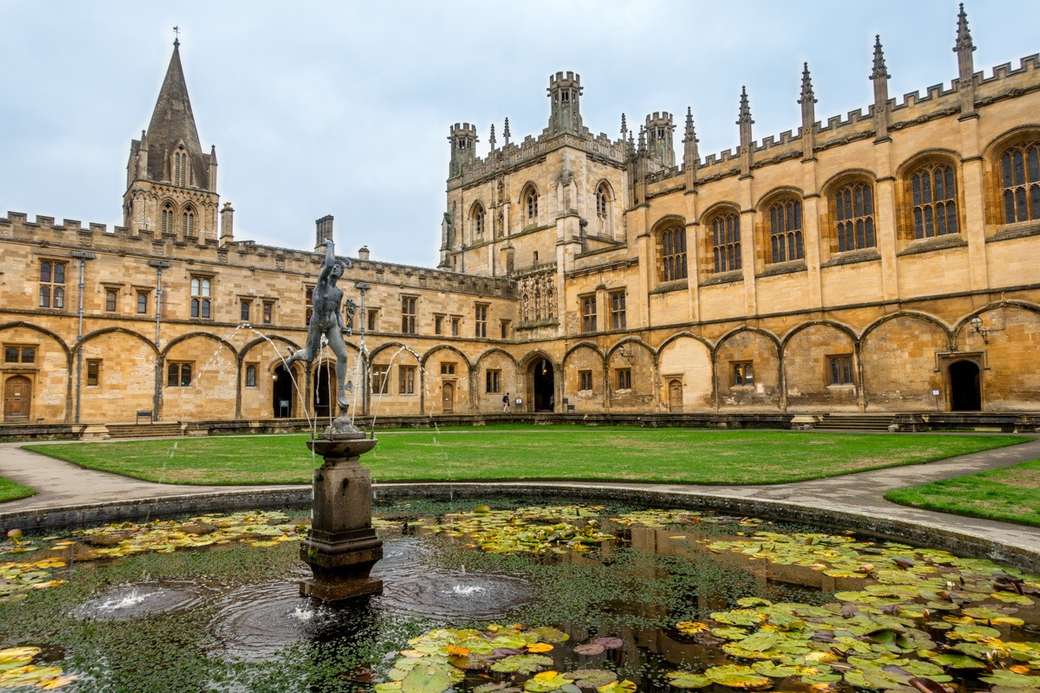 Oxford University City w Anglii puzzle online