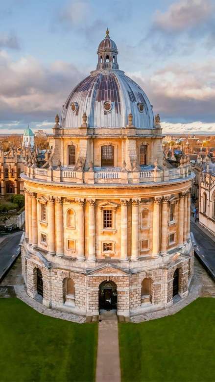 Oxford University City w Anglii puzzle online