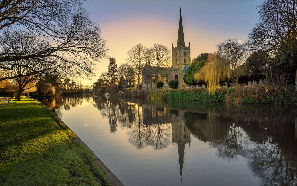 Stratford upon Avon w Anglii puzzle online