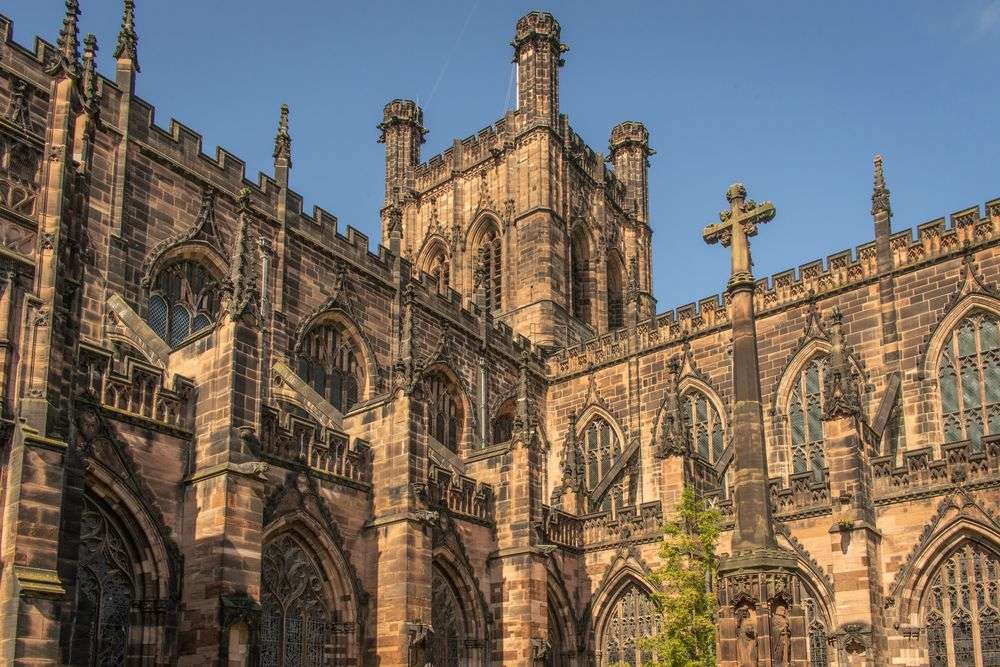 Katedra w Chester w Północnej Walii puzzle online