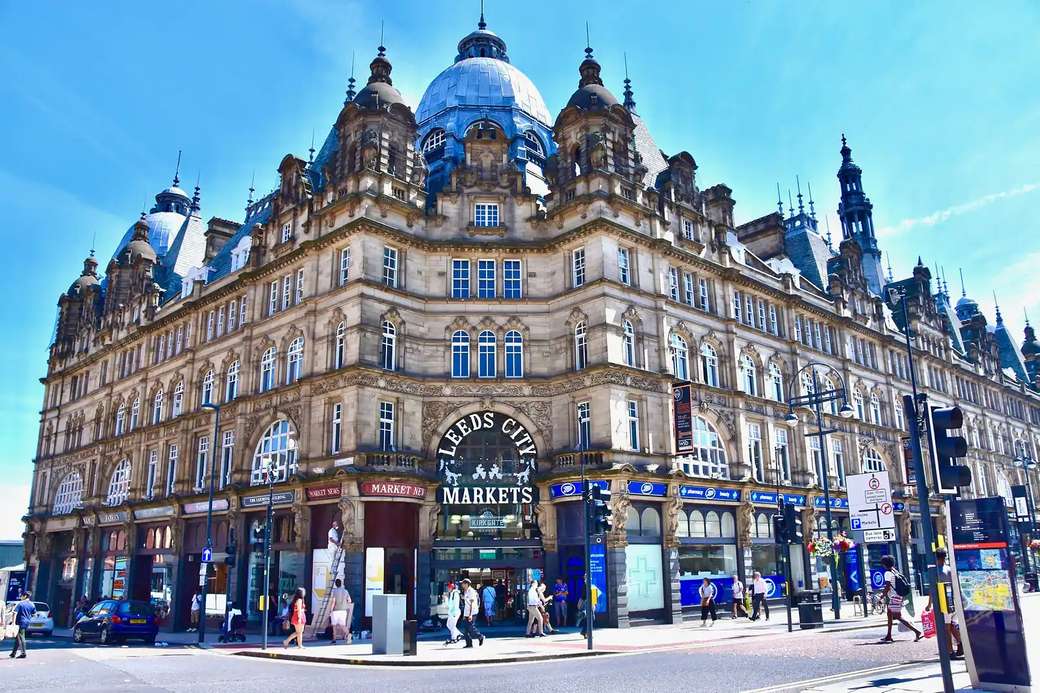 Centrum miasta Leeds w Anglii puzzle online
