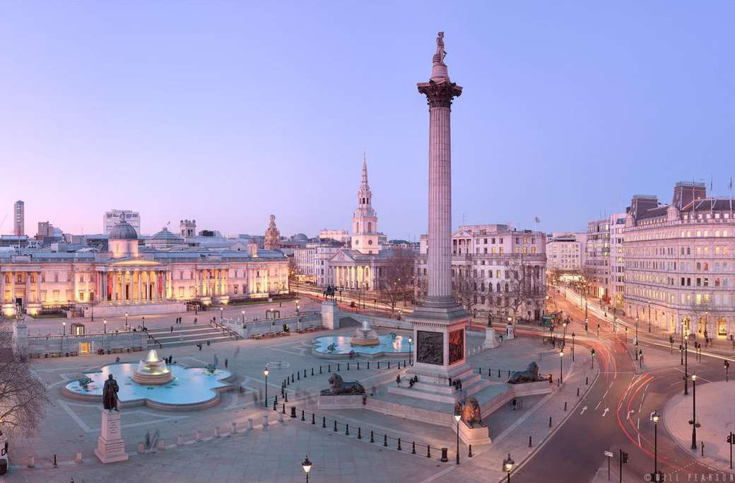 Londyn Trafalgar Square puzzle online