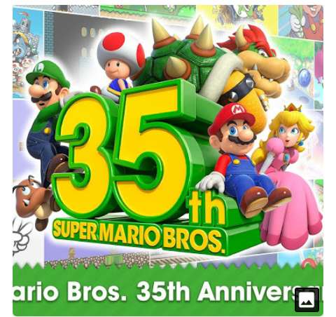 35 rocznica Mario Bros puzzle online