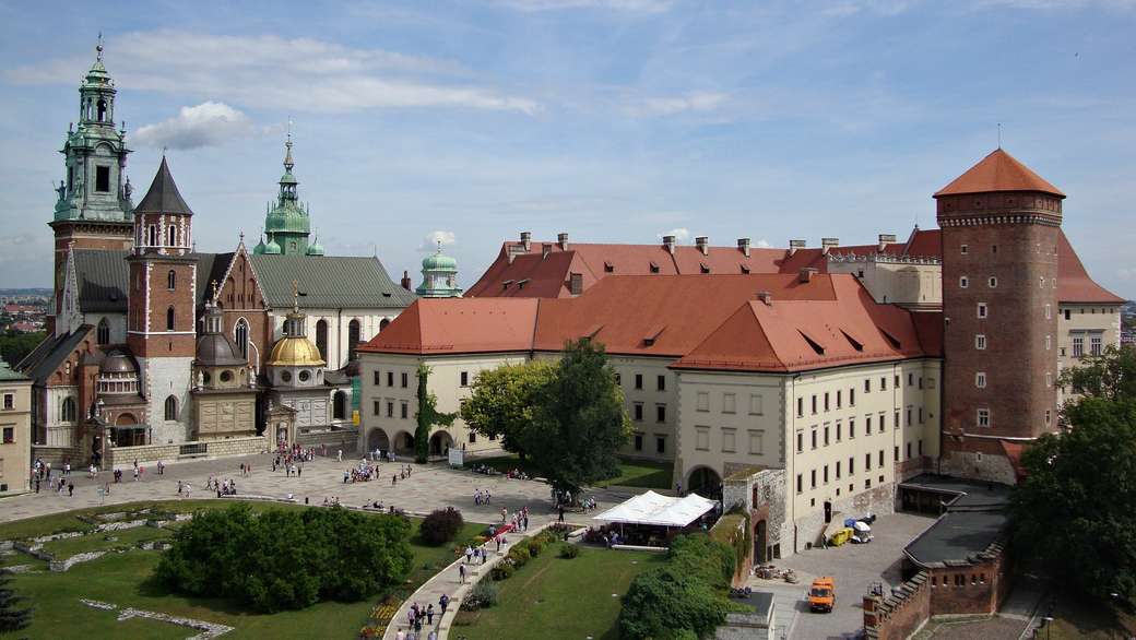 Widok na Wawel puzzle online